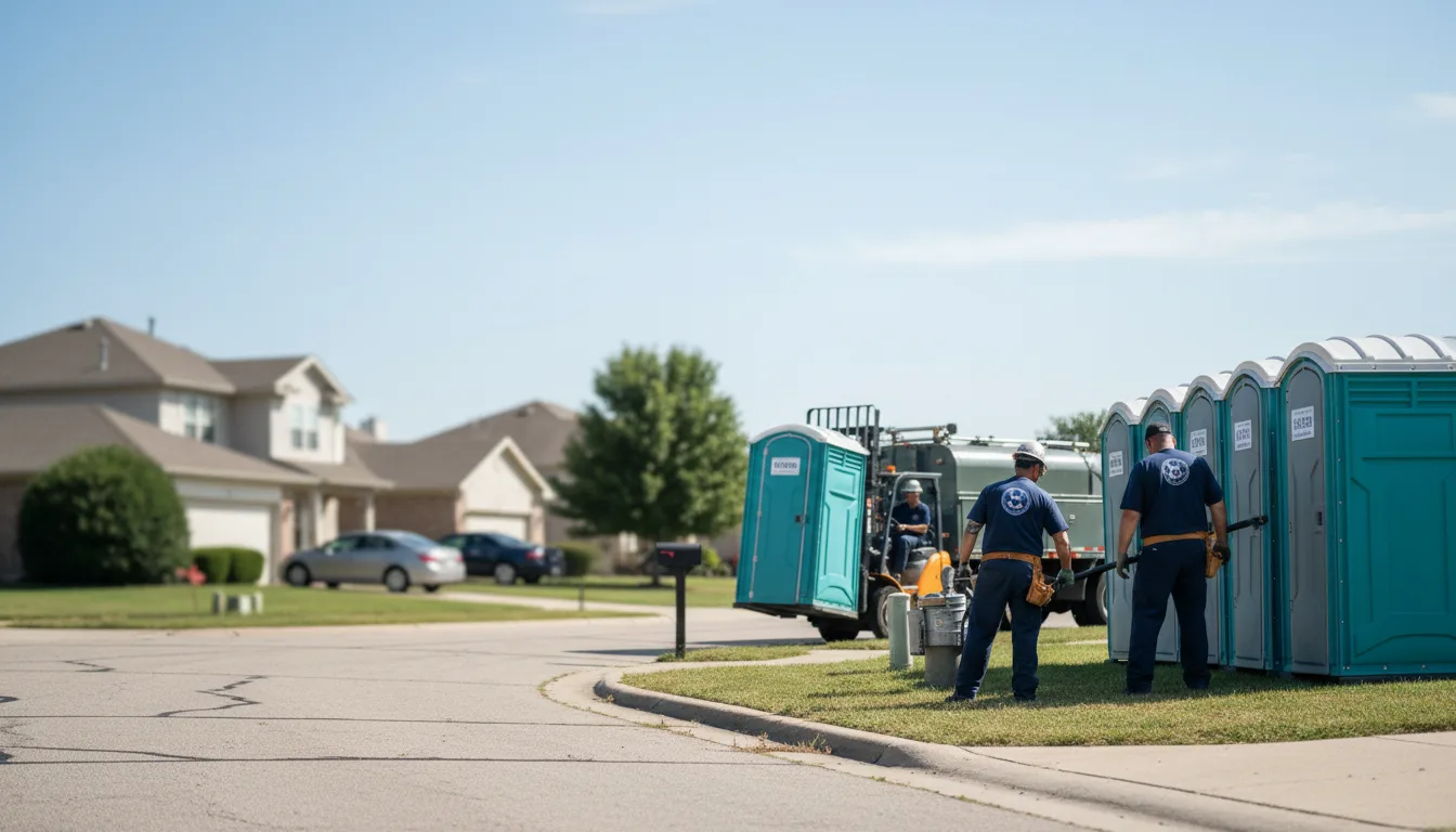 Porta Potty Rental in Saint Henry, OH near me